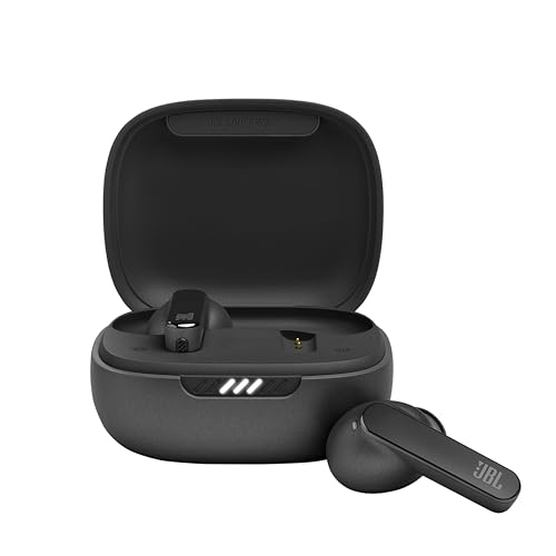 JBL Live Pro 2 TWS – Wasserdichte, True-Wireless In-Ear-Kopfhörer mit Noise-Cancelling in Schwarz – Mit bis zu 40 h Musikwiedergabe