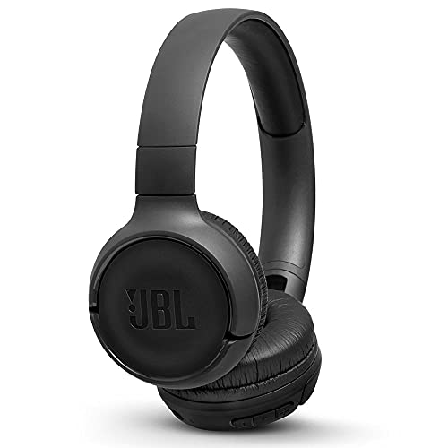 JBL Tune500BT On-Ear Bluetooth-Kopfhörer in Schwarz – Faltbarer, kabelloser Ohrhörer mit integriertem Headset – Musik Streaming bis zu 16 Stunden mit nur einer Akku-Ladung