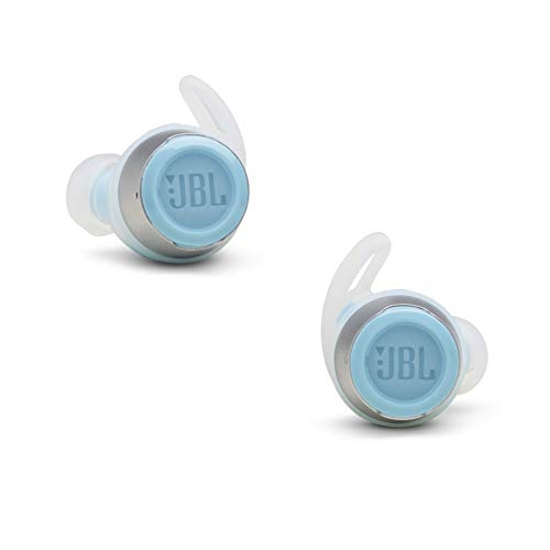 JBL Reflect Flow In-Ear Bluetooth-Kopfhörer in Türkis – Kabellose Ohrhörer mit TalkThru-Technologie und Mikrofon – Wasserdichte Sport-Kopfhörer Klasse IPX7 – Inkl. Ladecase