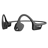 AfterShokz Trekz Air Wireless Bloototh Knochenschall Kopfhörer Nackenbügel Bluetooth Sport Headphones mit Mikrofon, Grau