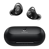 soundcore A1 In Ear Sport Bluetooth Kopfhörer, Wireless Earbuds mit Individuellem Sound, 35H Wiedergabe, Kabelloses Aufladen, USB-C Charging, IPX7 Wasserschutz, Tastensteuerung