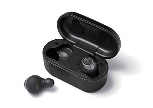 Yamaha TW-E7A Bluetooth-Kopfhörer – Kabellose In-Ear-Kopfhörer in Schwarz – 5 Stunden Wiedergabezeit mit einer Ladung – Wasserdicht (IPX5 Zertifizierung) – Inkl. Ladecase