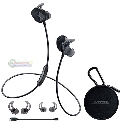 Bose SoundSport, kabellose Sport-Earbuds, (schweißresistente Bluetooth-Kopfhörer zum Joggen), Schwarz, Höhe: 2.86 cmBreite: 2.54 cmTiefe: 2.86 cm