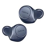 Jabra Elite Active 75t – Sport-In-Ear Bluetooth Kopfhörer imit aktiver Geräuschunterdrückung und Langer Akkulaufzeit für True Wireless-Erlebnis bei Telefonaten und Musik, Navy Blau