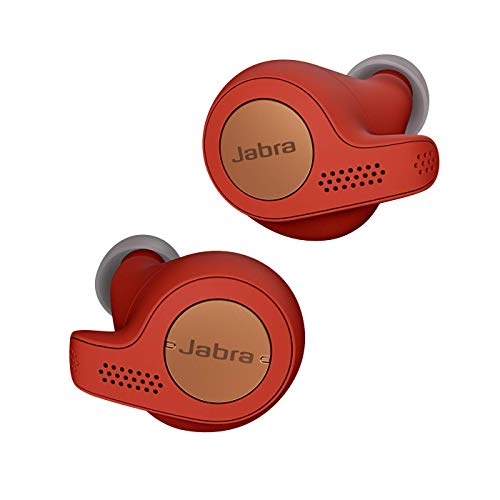 Jabra Elite Active 65t ? True Wireless In-ear Sport Kopfh?rer mit Passive Noise Cancellation ? Mit Fitnesstracking ber Bewegungssensoren ? Kupfer/ Rot, 2,7 x 3 x 2,3 cm